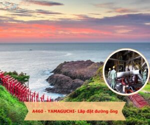 Đơn hàng A460 lắp đặt đường ống