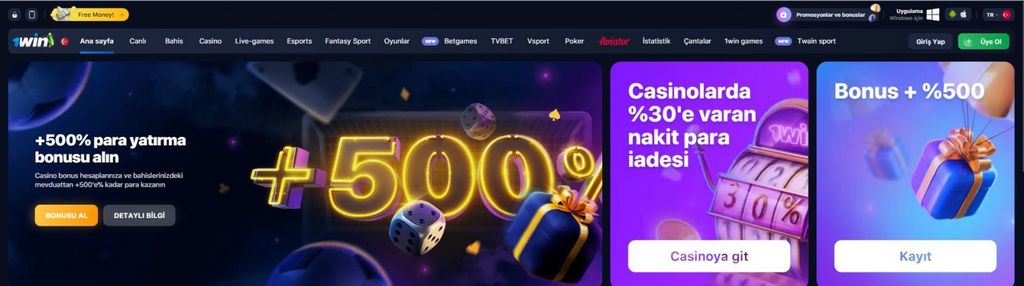 1win Türkiye - Avantajlar ve Promosyon Kullanımları