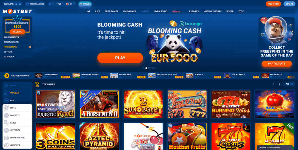 Регистрация на сайте Mostbet Mirror